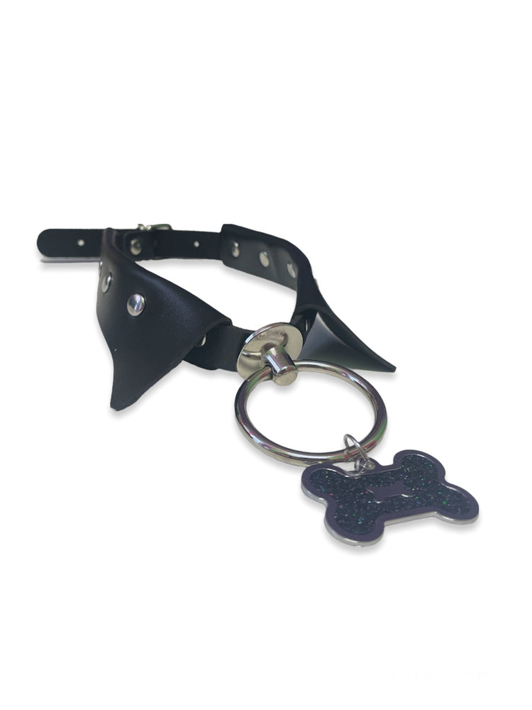 EXIT BLACK DOG BONE CHOKER