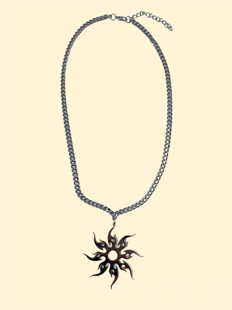 
            
                Load image into Gallery viewer, TRIBAL SUN NECKLACE
            
        