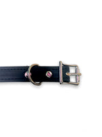 FUNK PLUS SIMPLE BLACK CHOKER VEGAN STITCHED CK100