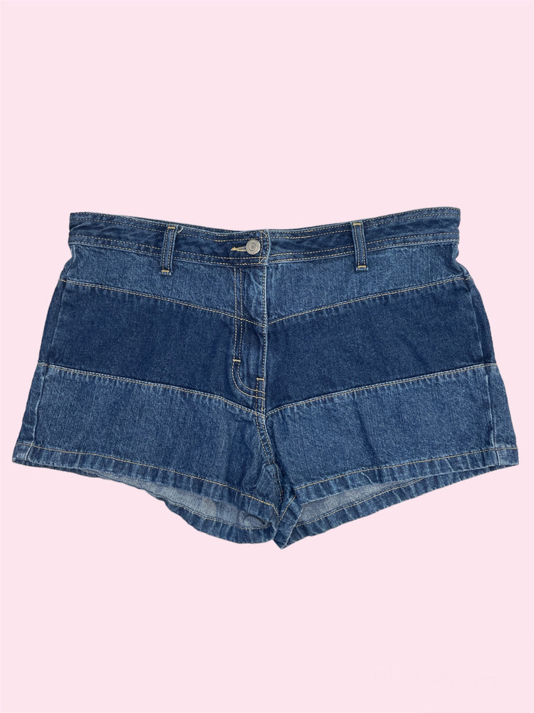 SECONDHAND CLOCKHOUSE PATCHWORK SHORTS