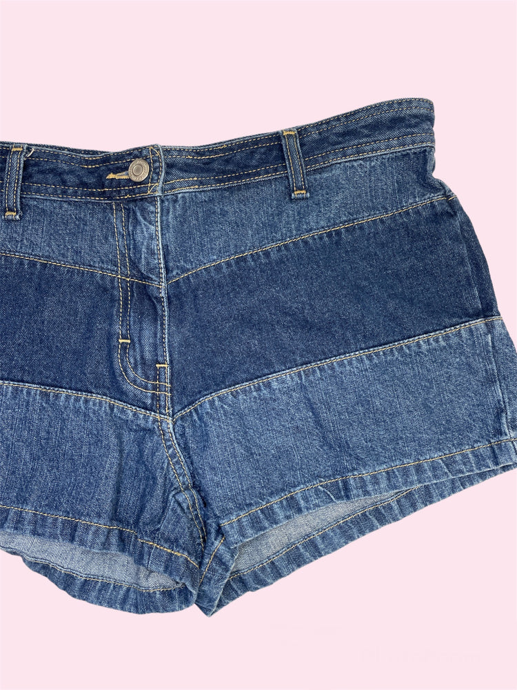 SECONDHAND CLOCKHOUSE PATCHWORK SHORTS