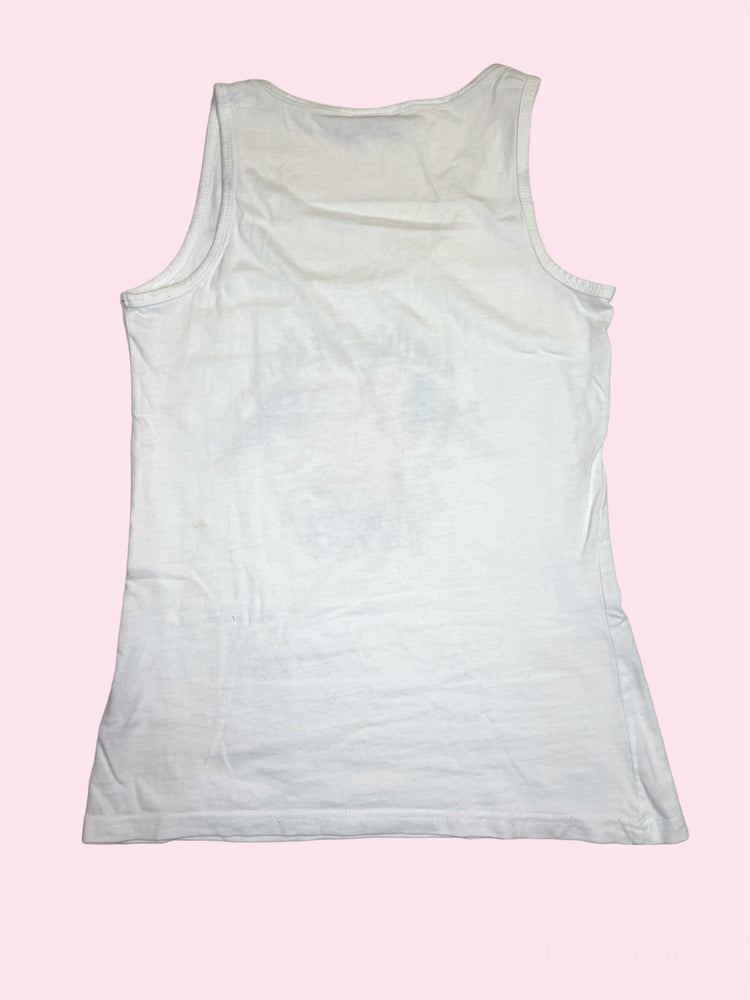 SECOND HAND GINA GRUNGE HEART TANK TOP