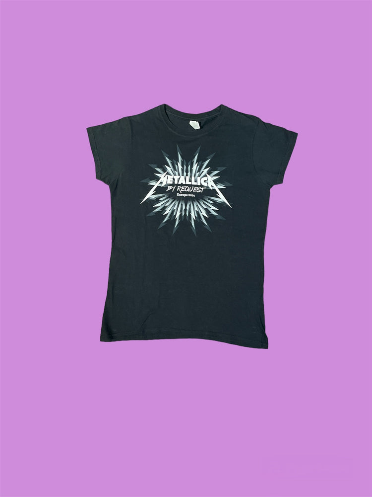 SECOND HAND METALLICA BY REQUEST GIRLY SHIRT