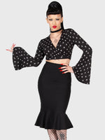 KILLSTAR BETTY'S BASH WRAP TOP