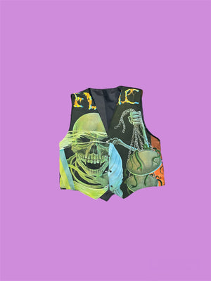 
            
                Load image into Gallery viewer, SECOND HAND METALLICA SKELETON VEST
            
        