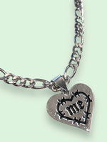 HEART ME BARBWIRE NECKLACE