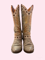 SECOND HAND COWBOY BOOTS PASTEL