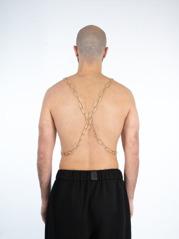 CLAW BERLIN CHAIN HARNESS GOLD