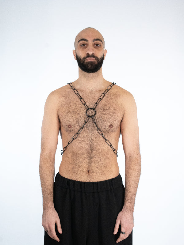 CLAW BERLIN CHAIN HARNESS BLACK