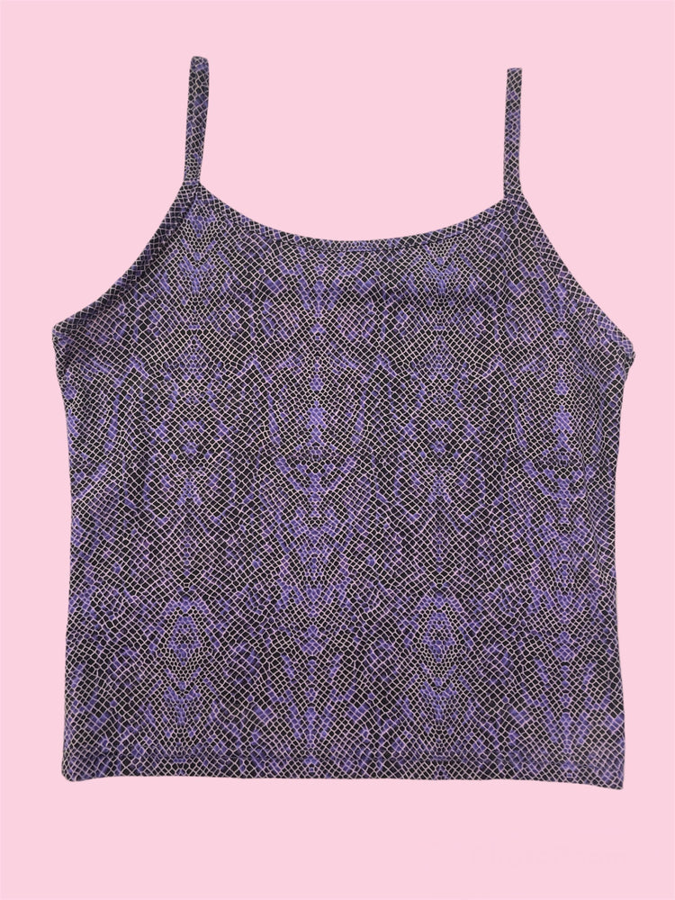 
            
                Load image into Gallery viewer, SECOND HAND PURPLE SNAKE TOP
            
        