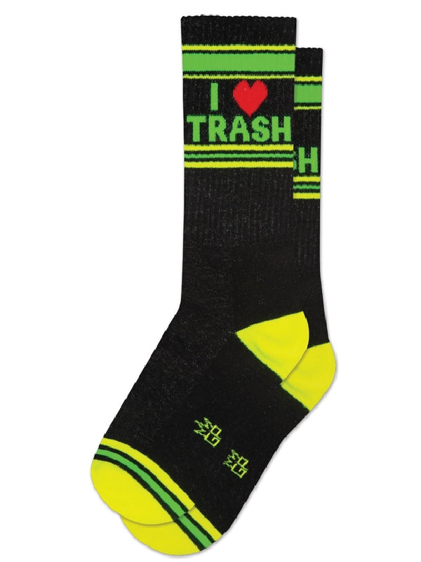 GUMBALL I LOVE TRASH SOCKS