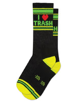 GUMBALL I LOVE TRASH SOCKS