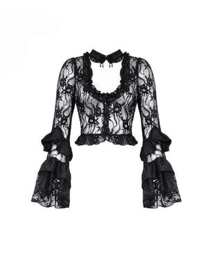 DARK IN LOVE LACE BLOUSE TW570