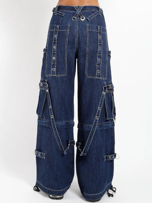 TRIPP NYC DENIM STRAP PANT JM7117M