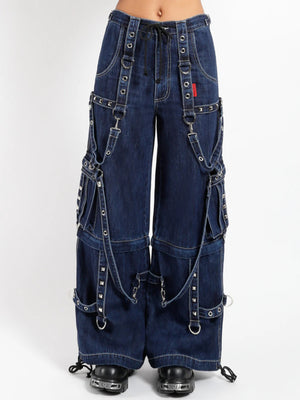 TRIPP NYC DENIM STRAP PANT JM7117M