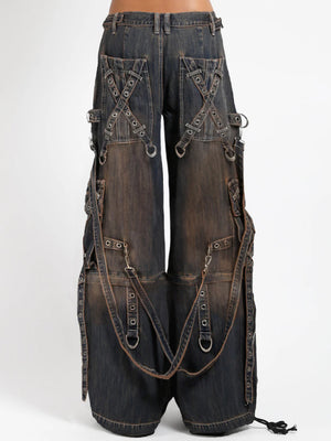 TRIPP NYC DIRTY X STRAP PANT JM7144MDR