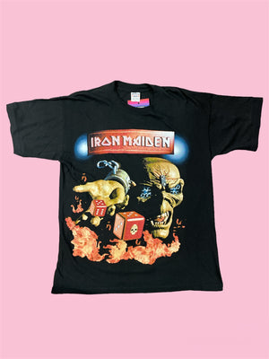SECOND HAND IRON MAIDEN 90S DICE SHIRT