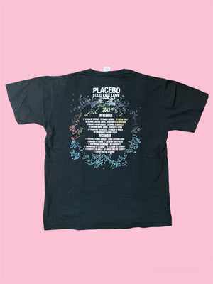 SECOND HAND PLACEBO LOUD LIKE LOVE TOUR SHIRT 2013