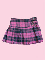 SECOND HAND IMPERIAL PINK TARTAN SKIRT