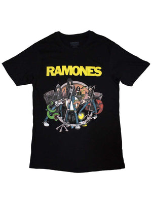 RAMONES CARTOON T SHIRT