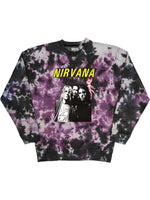 NIRVANA TIE DYE SWEATSHIRT