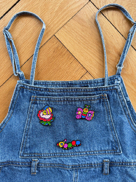 SO LAZO GARDEN PALS PIN SET