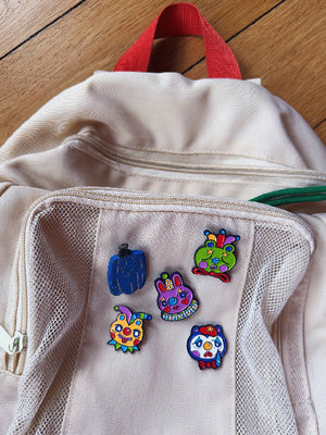 SO LAZO CLOWN PIN SET