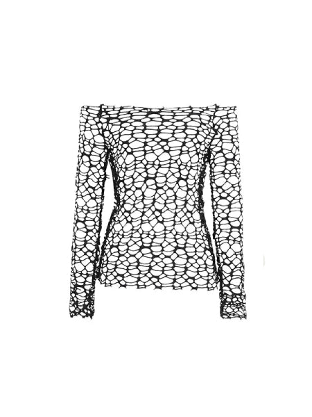 DARK IN LOVE MESH SHIRT TW631