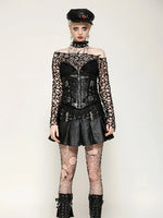 DARK IN LOVE MESH SHIRT TW631