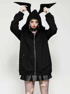 DARK IN LOVE BATWING HOODIE JW255
