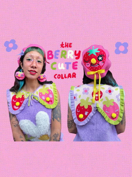 SO LAZO STRAWBERRY COLLAR
