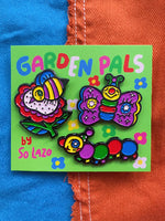 SO LAZO GARDEN PALS PIN SET