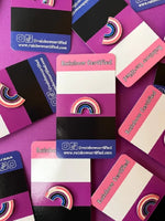 RAINBOW CERTIFIED GENDERFLUID RAINBOW PIN