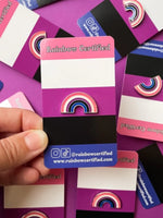 RAINBOW CERTIFIED GENDERFLUID RAINBOW PIN