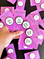 RAINBOW CERTIFIED PRONOUN PIN