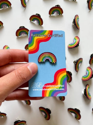 RAINBOW CERTIFIED RAINBOW PIN
