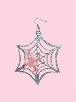 SPIDERWEB EARRINGS BY I`M YOUR PRESENT