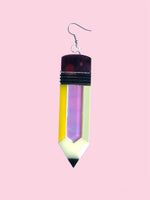 PENCIL EARRINGS BY I`M YOUR PRESENT