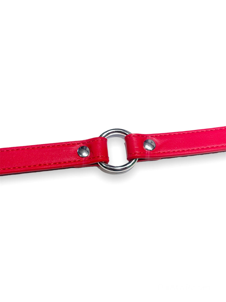 
            
                Bild in den Galerie-Viewer laden,FUNK PLUS VEGAN SIMPLE O RING RED CHOKER VEGAN CK169
            
        