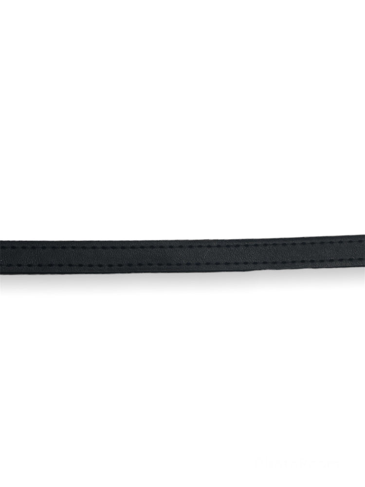 
            
                Bild in den Galerie-Viewer laden,FUNK PLUS  THIN SIMPLE BLACK CHOKER VEGAN STITCHED CK100
            
        