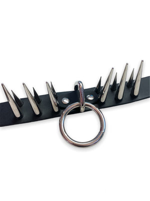 FUNK PLUS XL SPIKES AND RING CHOKER FCK476