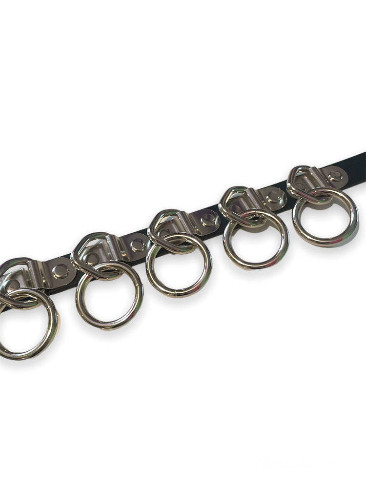 
            
                Load image into Gallery viewer, FUNK PLUS MULTIPLE O RINGS CHOKER CK146
            
        