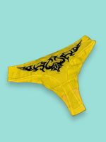 TRIBAL HEART TANGA YELLOW