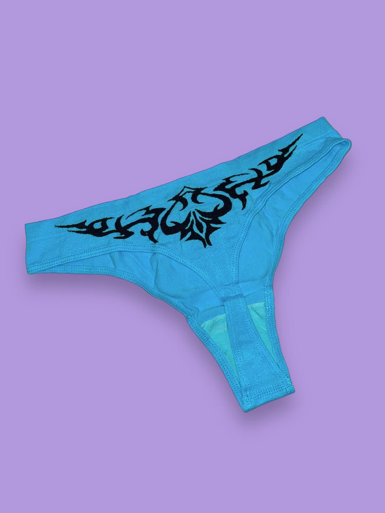 TRIBAL HEART TANGA BLUE