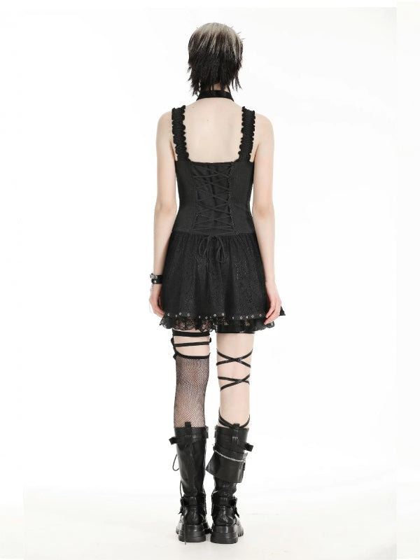 
            
                Bild in den Galerie-Viewer laden,DARK IN LOVE REBEL LACE DRESS DW986
            
        