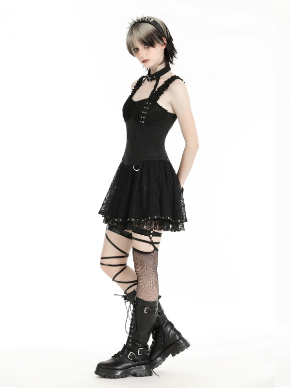 
            
                Bild in den Galerie-Viewer laden,DARK IN LOVE REBEL LACE DRESS DW986
            
        