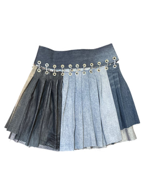 INDYANNA KARABINER JEANS SKIRT SIZE L