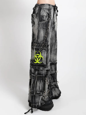 TRIPP NYC BIOHAZARD BLACK DENIM STORM WASH PANT JM7049MB