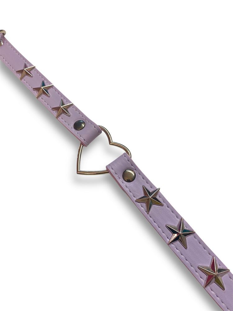 FUNK PLUS LILAC STAR CHOKER VEGAN