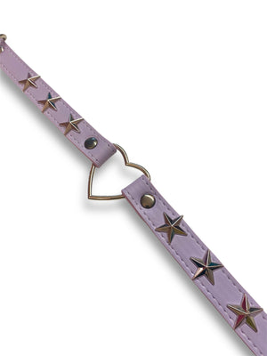 FUNK PLUS LILAC STAR CHOKER VEGAN